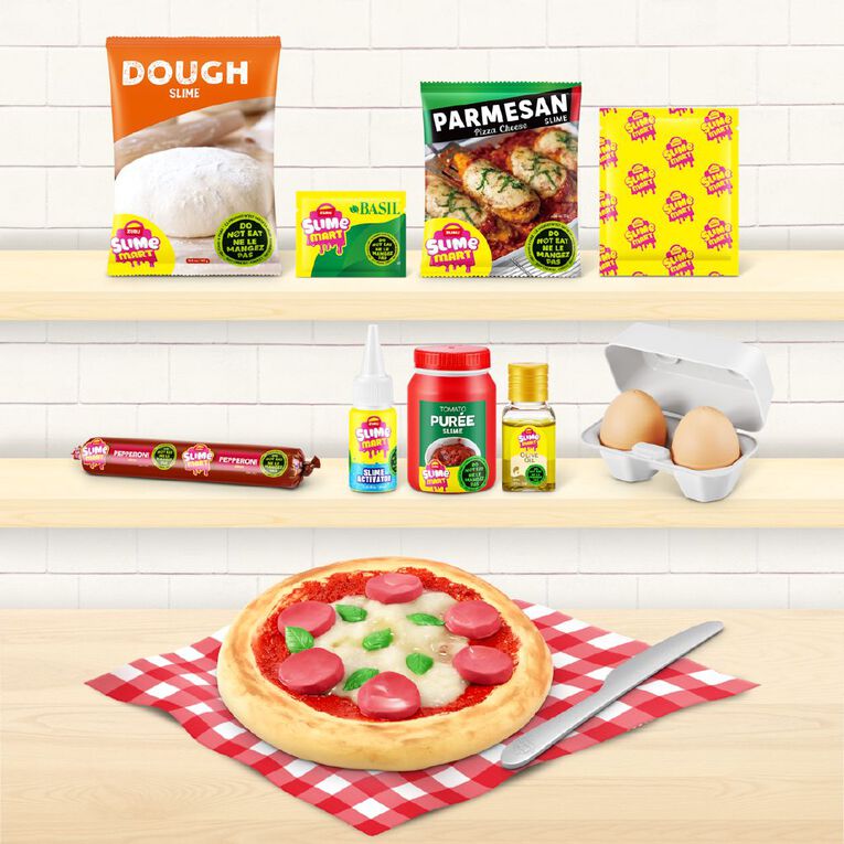 Zuru Slime Mart Small Shopping Basket Series 1Pizza, , hi-res