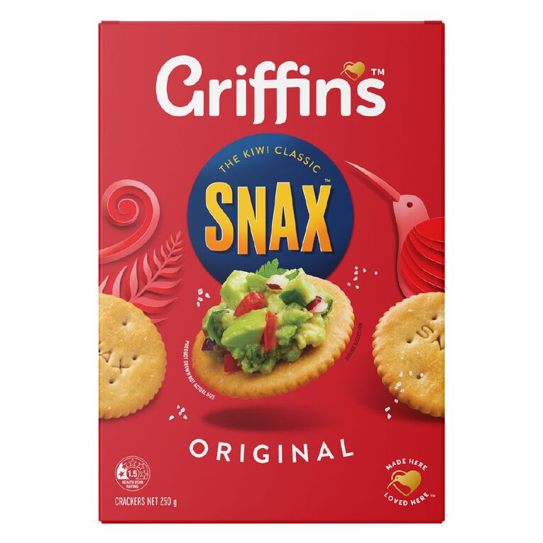 Griffin's Snax Original 250g, , hi-res