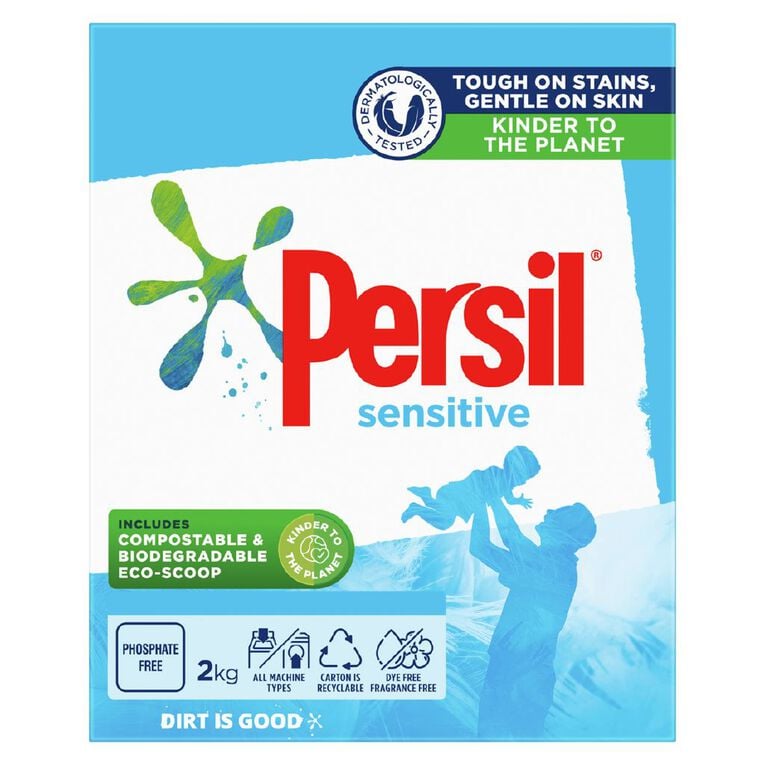 Persil Laundry Powder Sensitive Box 2kg, , hi-res
