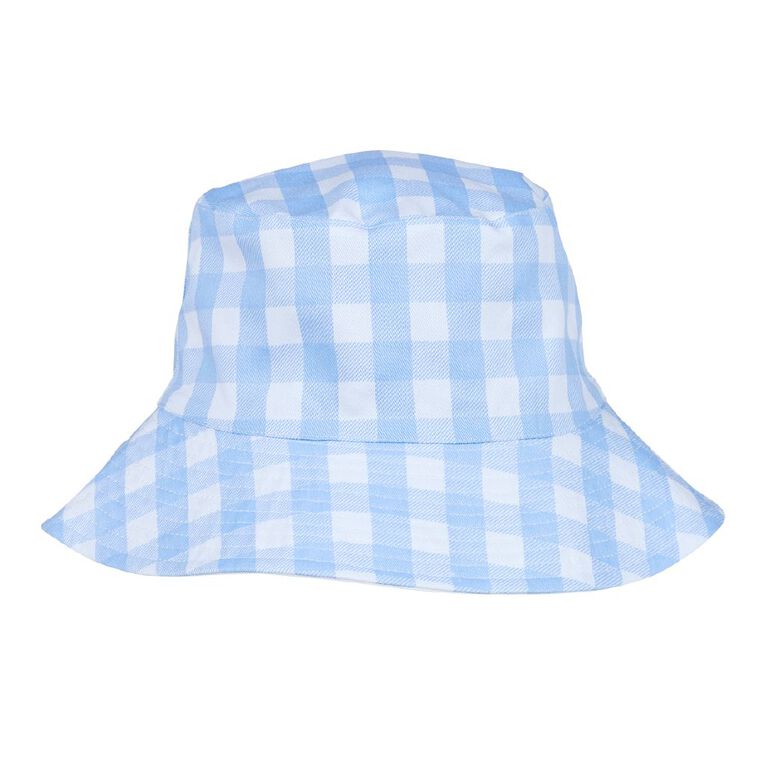H&H Women's Reversible Bucket Hat, Blue Light, hi-res