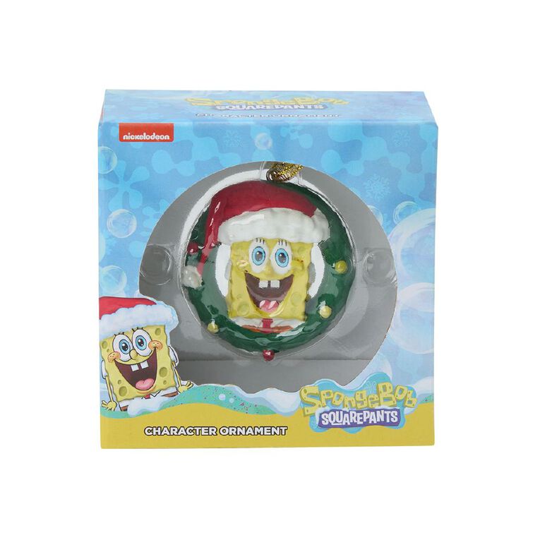 SpongeBob 3D Wreath Christmas Tree Decoration, , hi-res