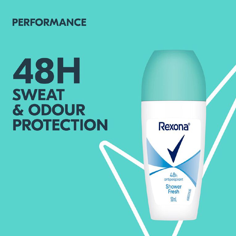 Rexona Women's Roll On Shower Fresh 50ml, , hi-res
