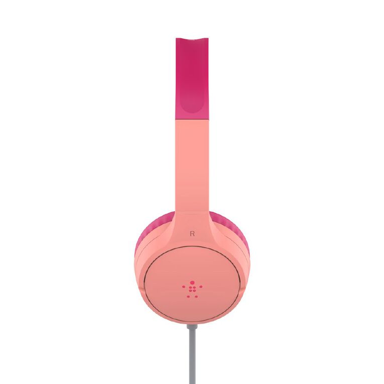 Belkin Belkin SoundForm Mini Wired On-Ear Kids Headphones - Pink, , hi-res