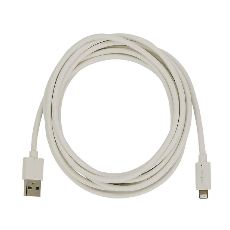 Tech.Inc USB-A to Lightning Cable - 3m, , hi-res