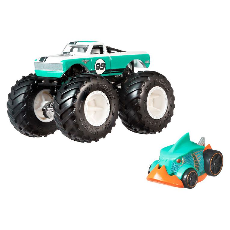 Hot Wheels Monster Truck 1:64 Scale Plus Promo Car, , hi-res
