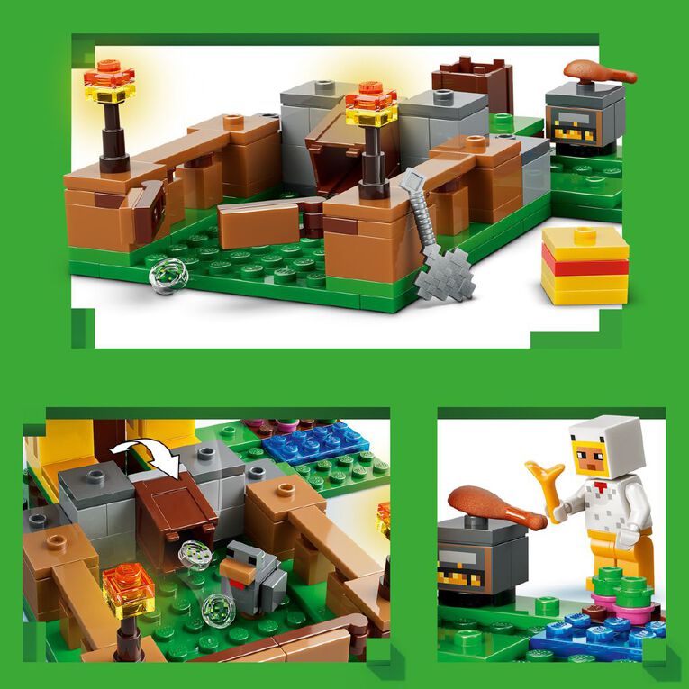 LEGO Minecraft Chicken Farm 21585, , hi-res