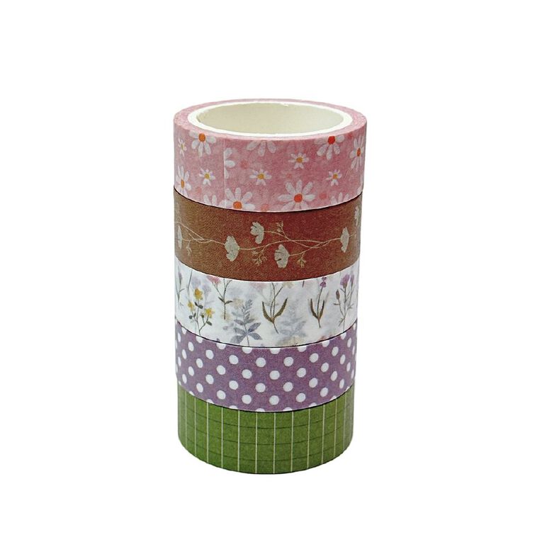 Uniti Stationery Country Calling Washi Tape 5 Pack, , hi-res