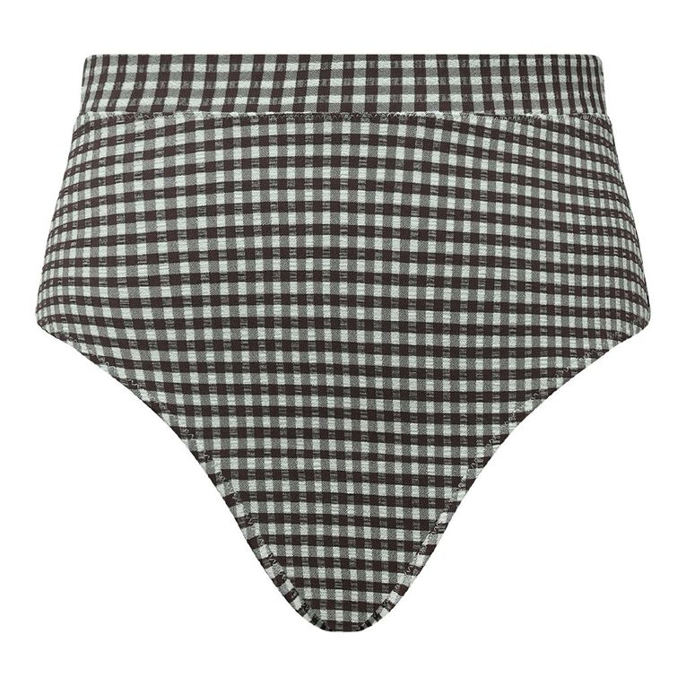 H&H Women's High Rise Bottom, Brown Dark, hi-res