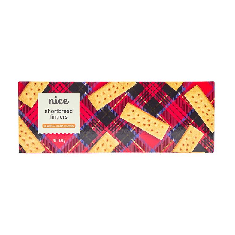 Nice Shortbread Biscuits 170g, , hi-res