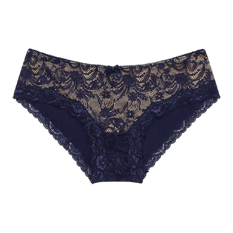 H&H Women's Florence Boyleg Briefs, Blue Dark, hi-res