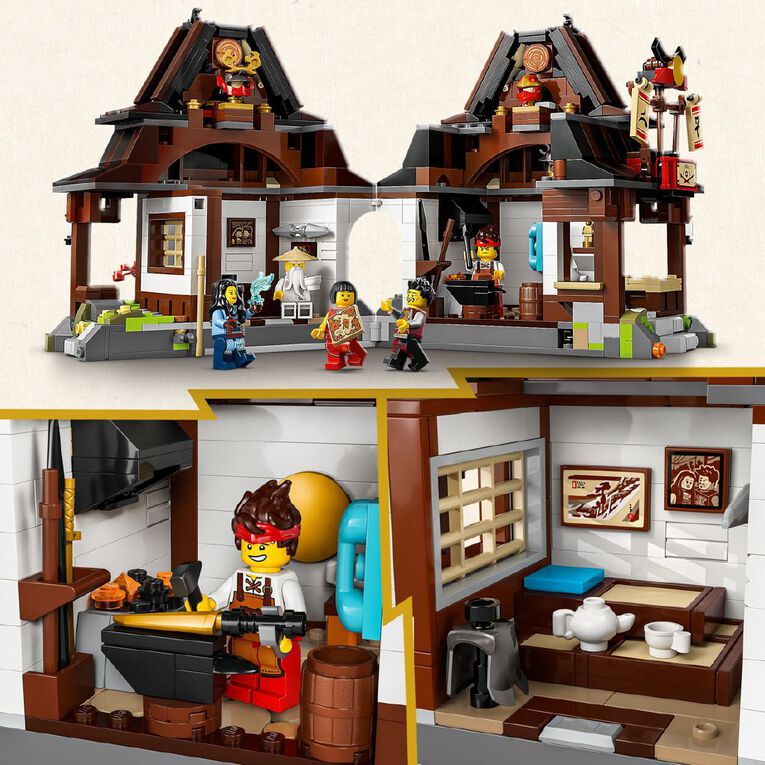 LEGO Ninjago Four Weapons Blacksmith 15th Anniversary 71858, , hi-res