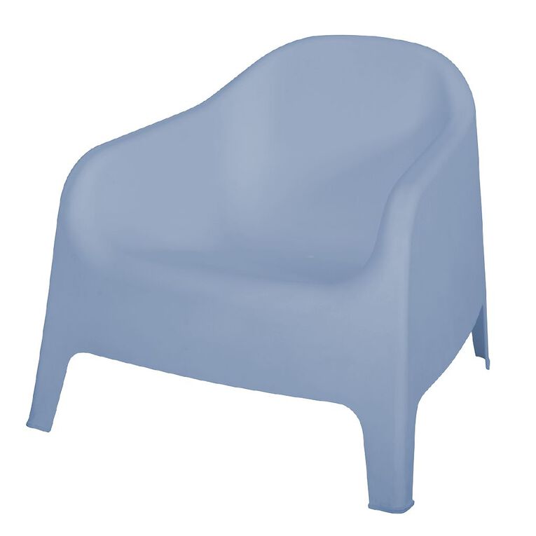 Living Co Tub Chair Blue Blue The Warehouse