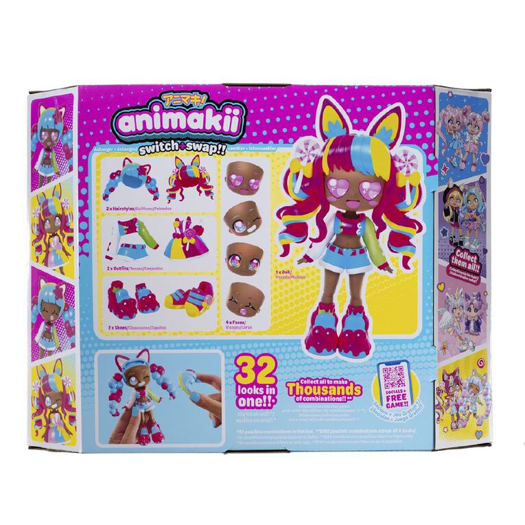 Animakii Doll Set Assorted, , hi-res