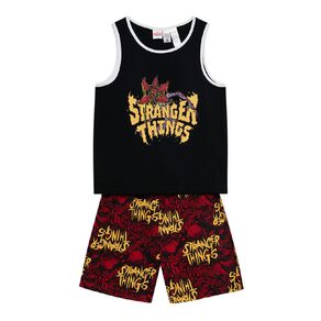 Stranger Things Boys' Singlet and Short Pyjama Set