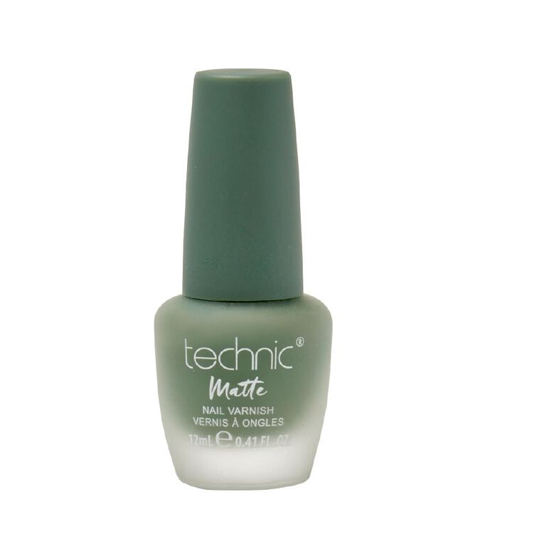 Technic Nail Varnish Matte Green with Envy, , hi-res
