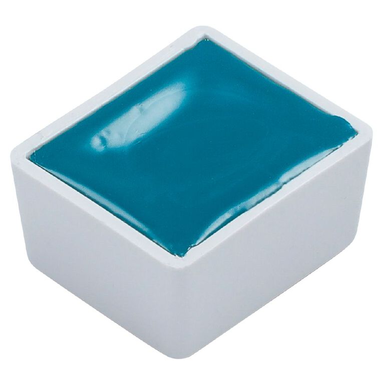 BLOCKX Watercolour Half Pan S4 463 Turquoise Green, , hi-res