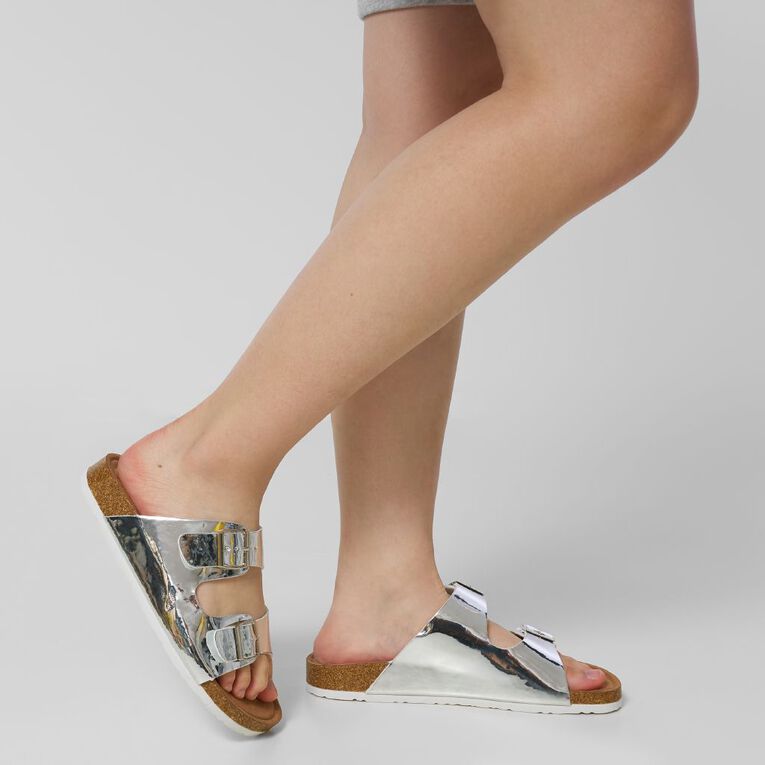 H&H Women's Robyn Sandals, Silver, hi-res