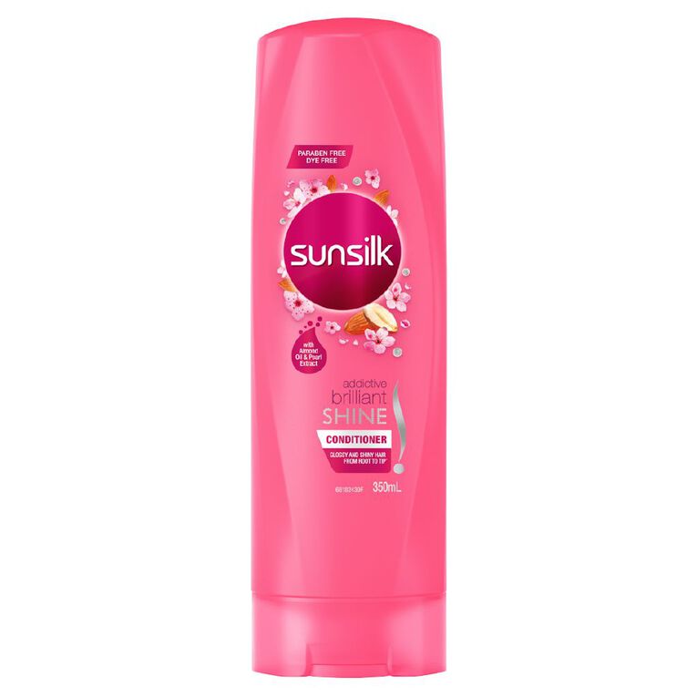Sunsilk Brilliant Shine Conditioner 350ml, , hi-res