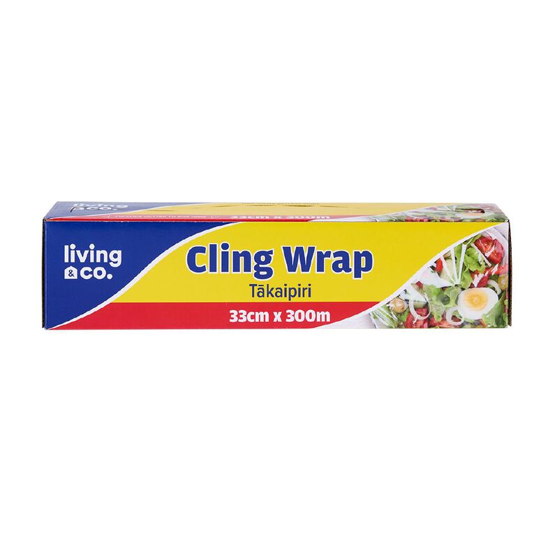 Living & Co Cling Wrap with Dispenser 300m, , hi-res