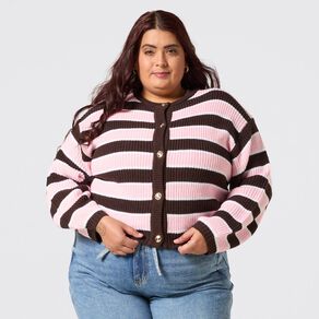 H&H Plus Women's Chunky Cardigan