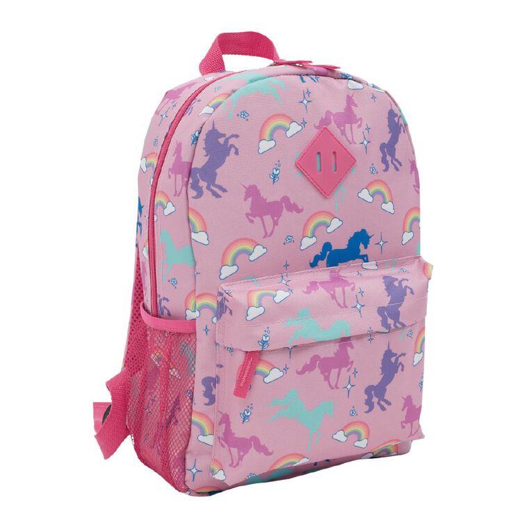 Travelers Club 5 Piece Luggage Set Unicorn Pink, , hi-res