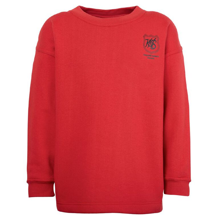 Schooltex Kaiapoi North Tunic with Transfer, Red Mid, hi-res