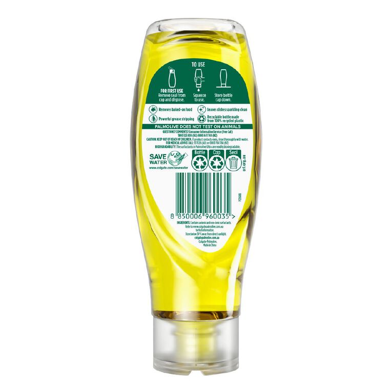 Palmolive Ultra Dishwashing Liquid Squeeze It Lemon 500ml, , hi-res