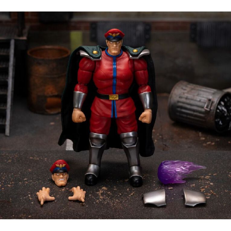 Street Fighter M. Bison Action Figure 6 Inch, , hi-res
