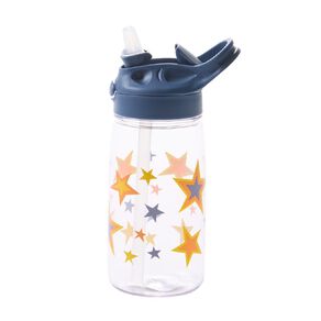 Living & Co All Over Generic Plastic Bottle Stars Blue 500ml