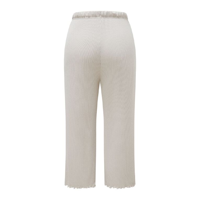 H&H Women's Plus Size Pyjama Pants, Brown Light, hi-res