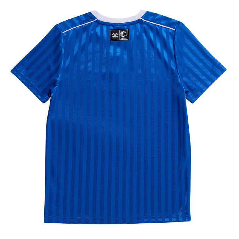 Umbro Unisex Youth Football Jersey, Blue, hi-res