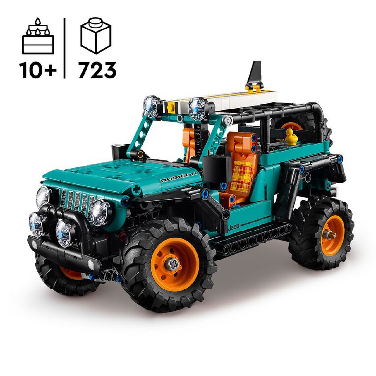 LEGO Technic Jeep Wrangler Rubicon SUV 42227, , hi-res