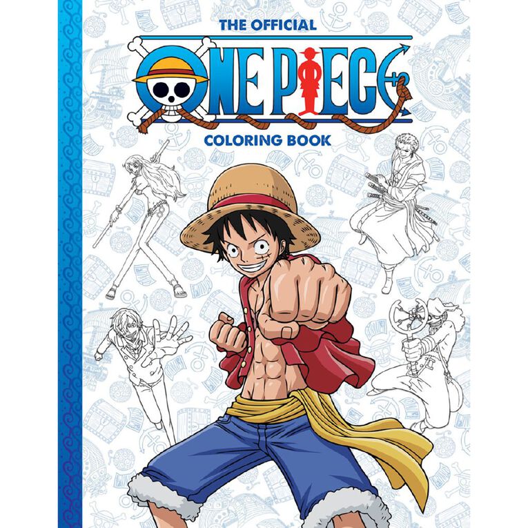 The Official One Piece Coloring Book, , hi-res