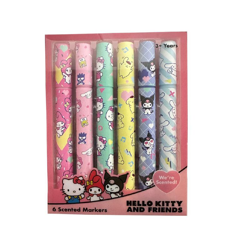 Hello Kitty Scented Markers, , hi-res