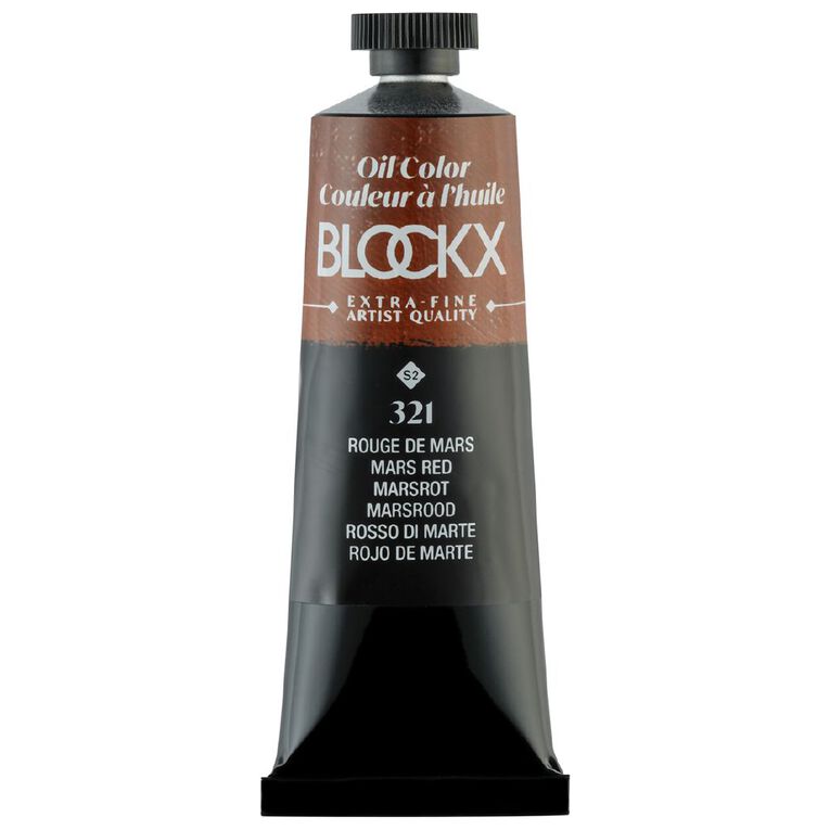 BLOCKX Oil Tube 35ml S2 321 Mars Red Red, , hi-res