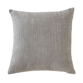 Living & Co Cushion Chenille Grey 45cm x 45cm