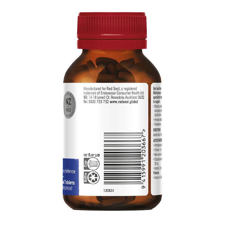 Red Seal Men's Multi Vitamins 60s, , hi-res