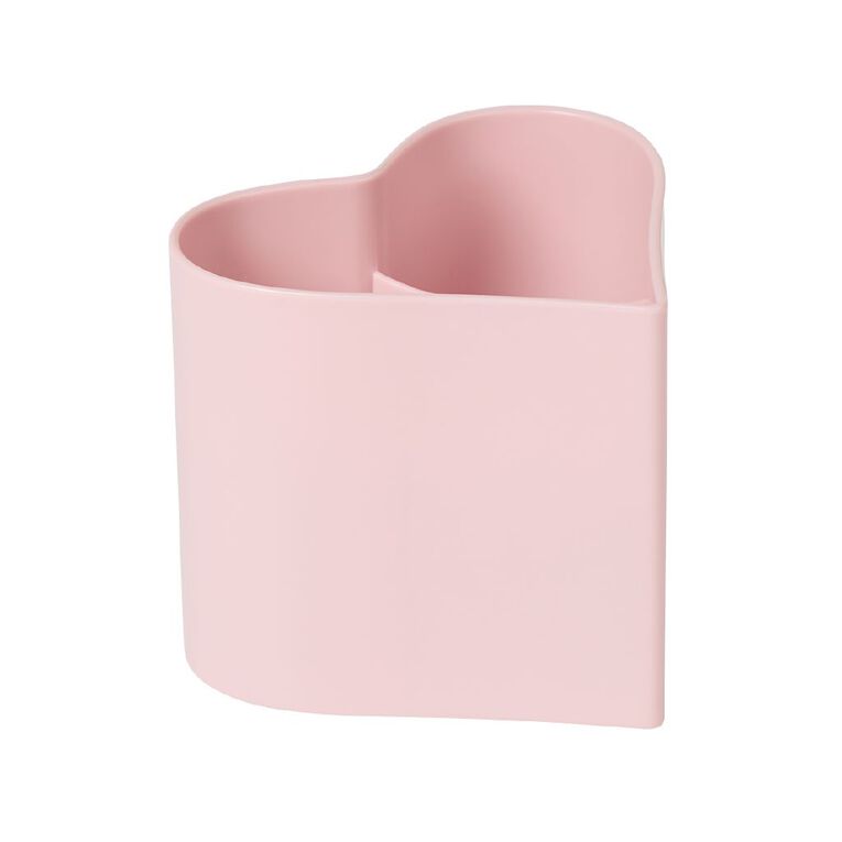 Living & Co Make Up Storage Heart Pink, , hi-res