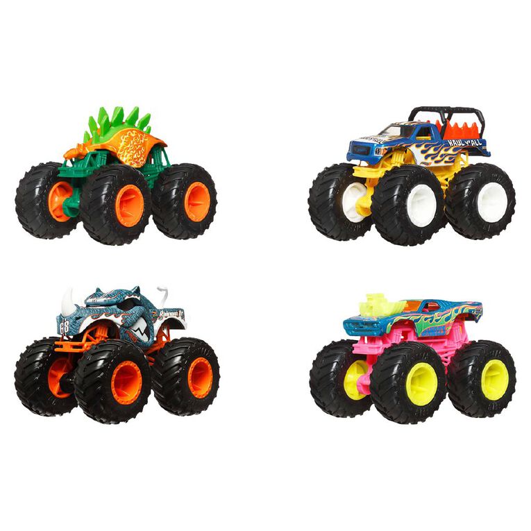 Hot Wheels Monster Trucks 4 Pack Assorted, , hi-res