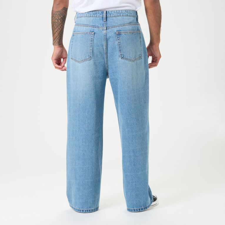Garage Men's Baggy Jeans, Denim Light, hi-res
