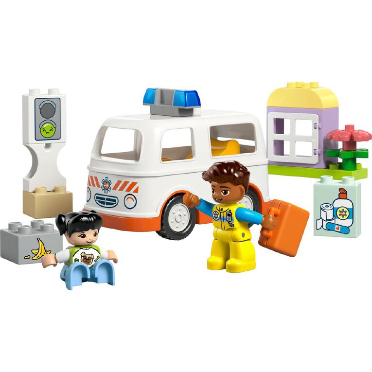 LEGO DUPLO Ambulance & Driver 10447, , hi-res