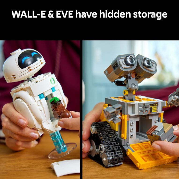LEGO Disney Pixar WALL-E and EVE 43279, , hi-res