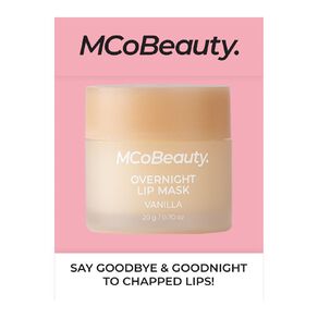 mcobeauty overnight lip mask vanilla 1 each