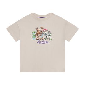 Toy Story Toddler Girls' Short Sleeve Print Tee