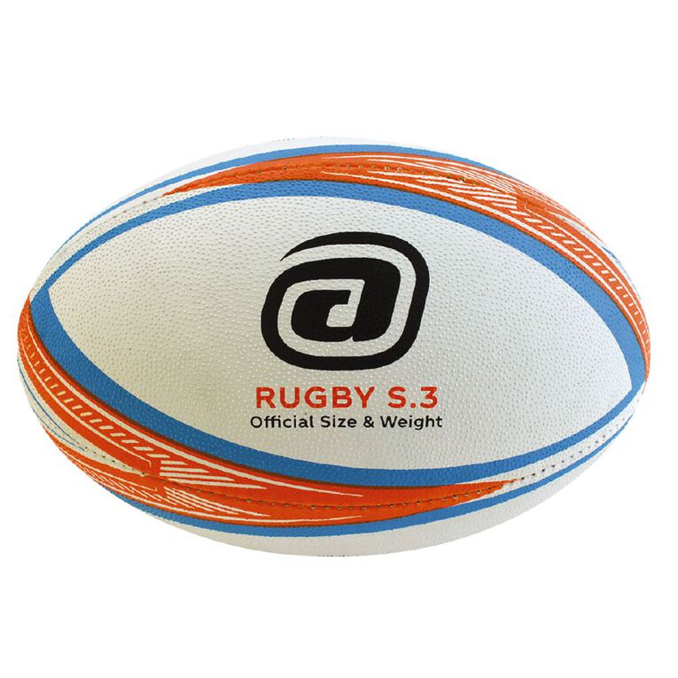 Avaro Rugby Ball Assorted Size 3, Assorted, hi-res