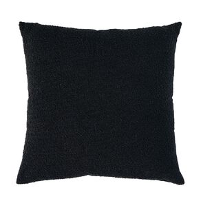 Living & Co Cushion Boucle Black 45cm x 45cm