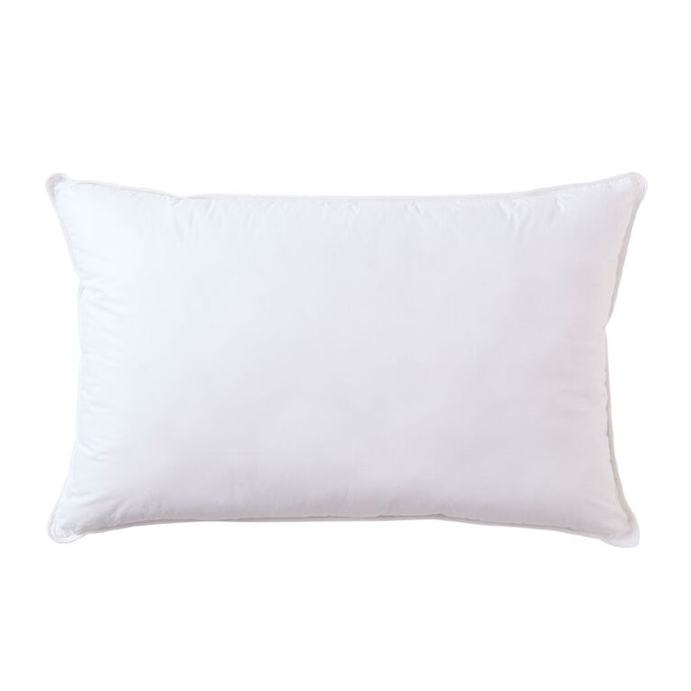 Living & Co Pillow Down Alternative Firm White, , hi-res