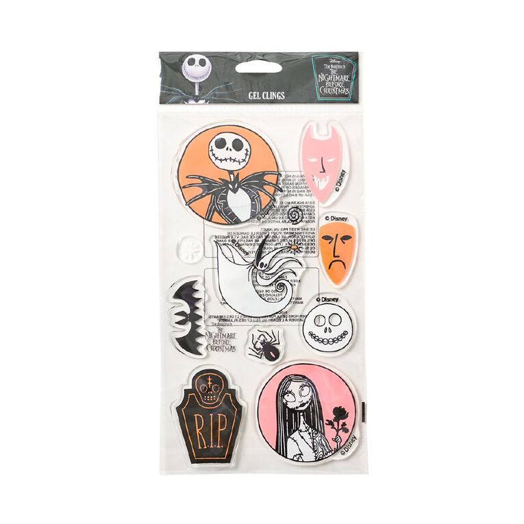 Nightmare Before Christmas Window Gel Clings, , hi-res