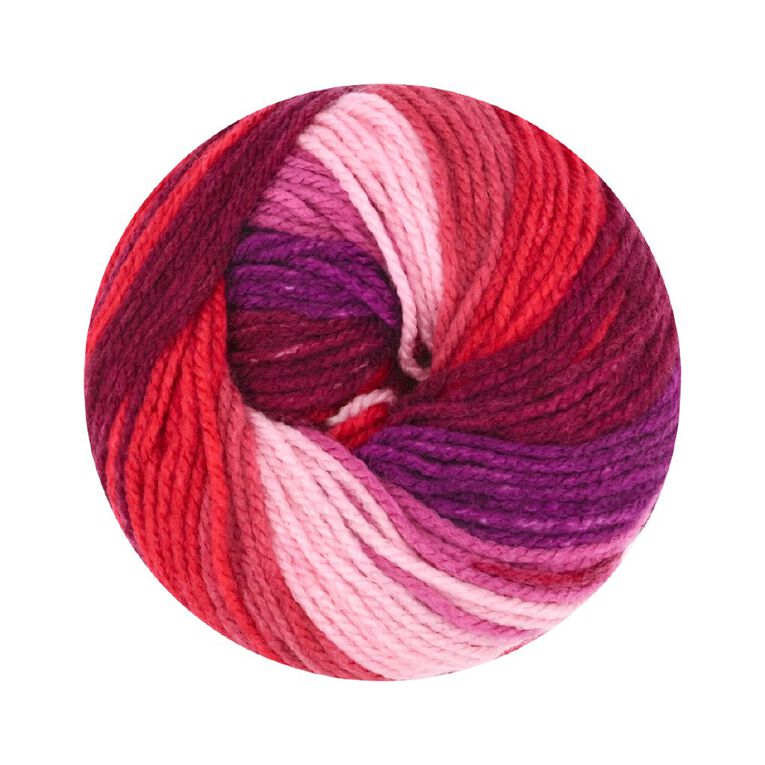 Birch Yarn Twirl Cake 100% Acrylic 150G Wine Berry, , hi-res