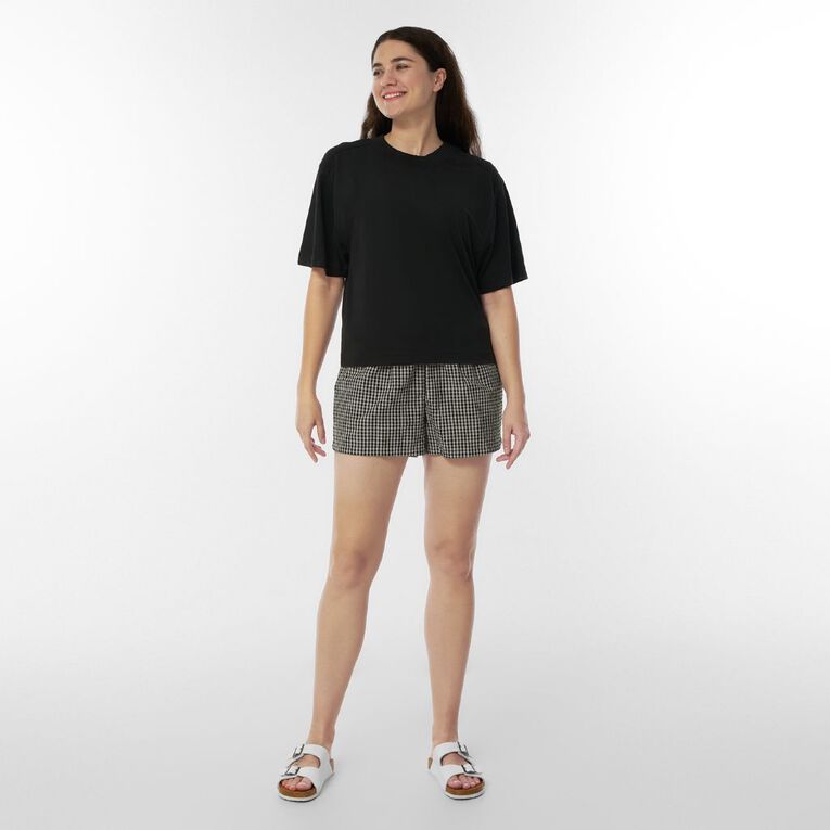 H&H Women's Seersucker Everyday Shorts, , hi-res